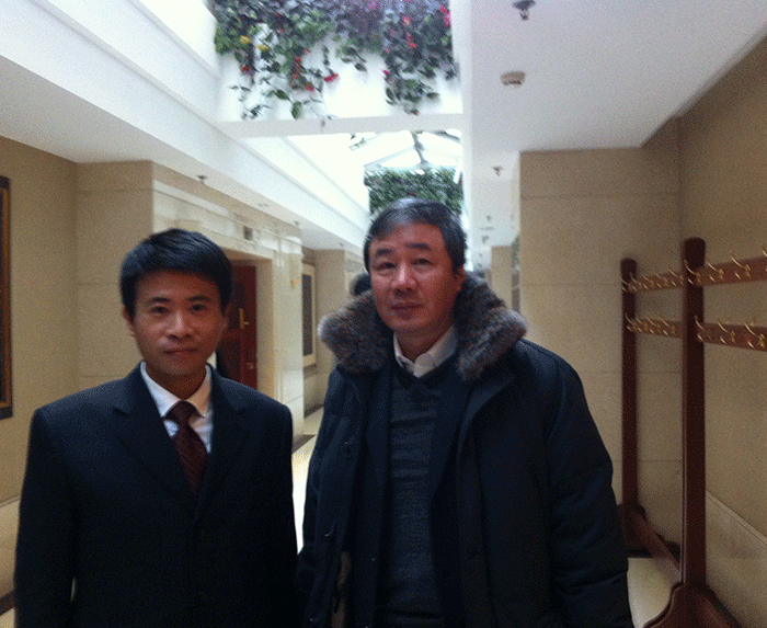 同最高人民法院刑一庭庭长交流