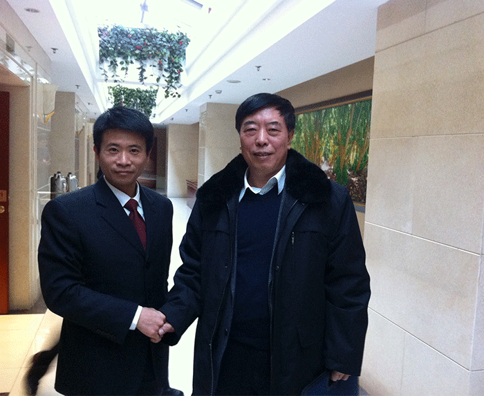 同最高人民法院刑三庭庭长交流