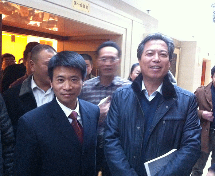 同最高法院刑二庭庭长交流