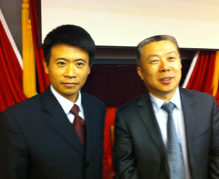 同全国律协刑委会副秘书长交流